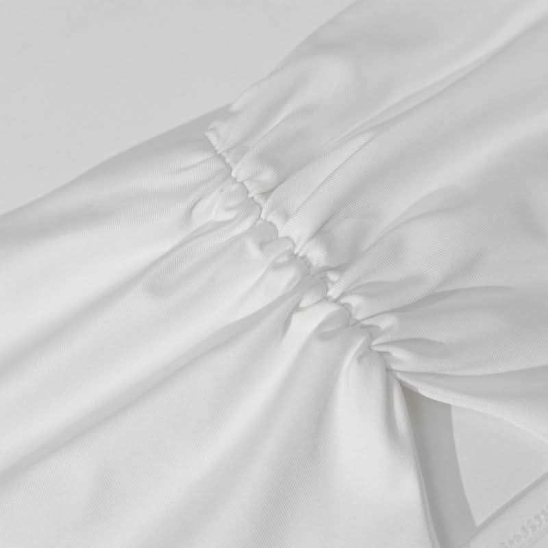 Chic White Halter Cutout Maxi Dress - Your Fall Party & Resort Getaway Statement Piece