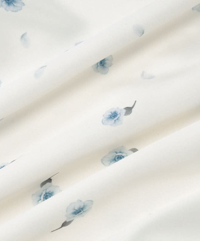 Effortless Blue Floral Slip Maxi Dress – Autumn Getaway & Holiday Ready