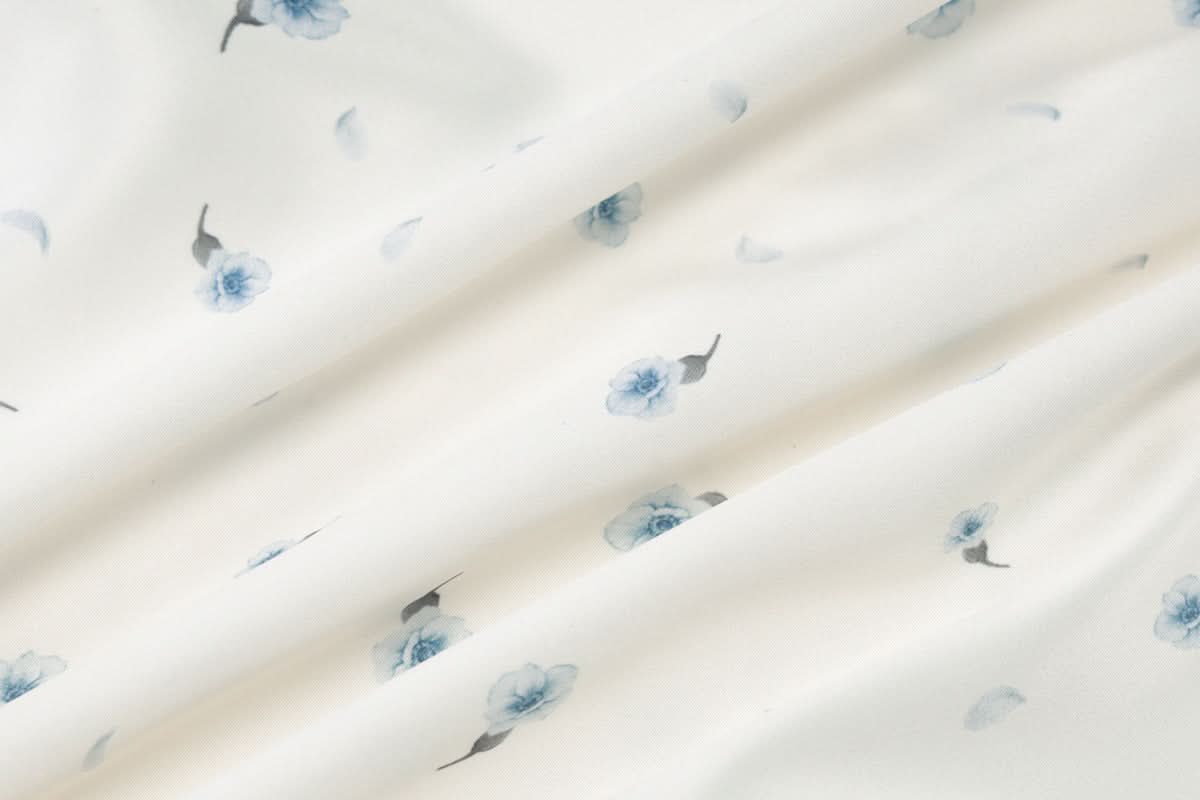 Effortless Blue Floral Slip Maxi Dress – Autumn Getaway & Holiday Ready