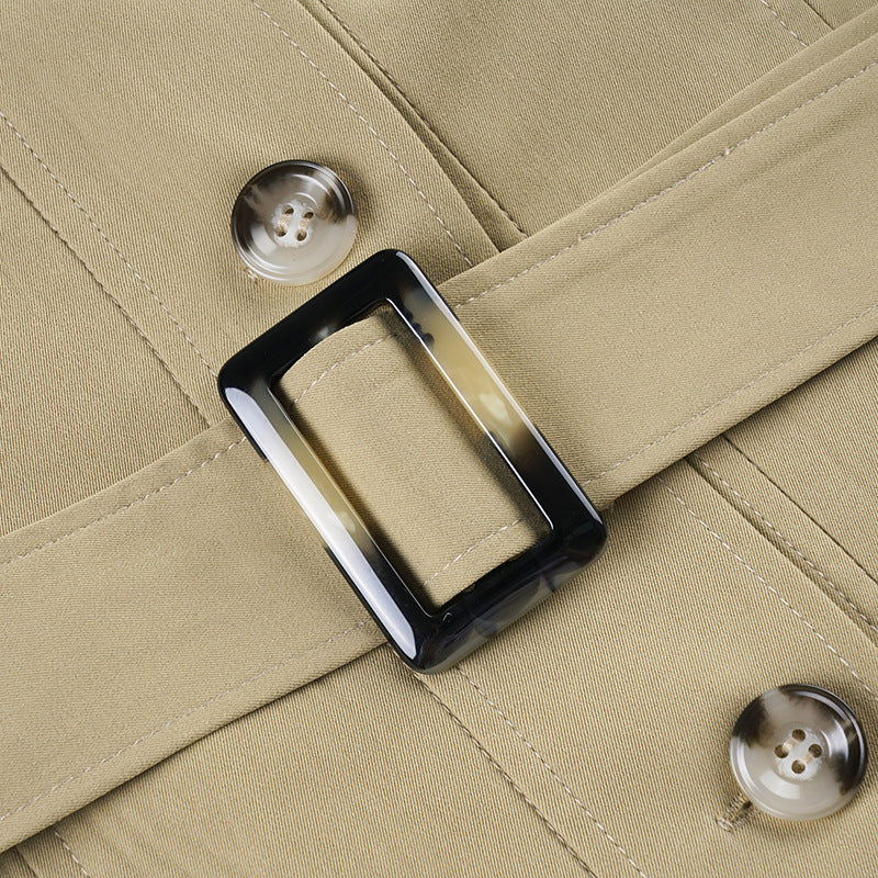 Elevated Fall Utility Peplum Jacket for Women - Chic Belted Design