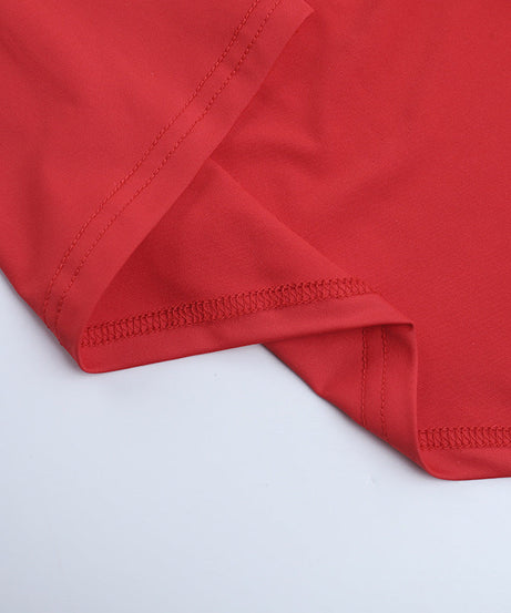 Radiant Ruby Red Tie-Shoulder Ruched Maxi Dress - Fall & Holiday Party Perfect