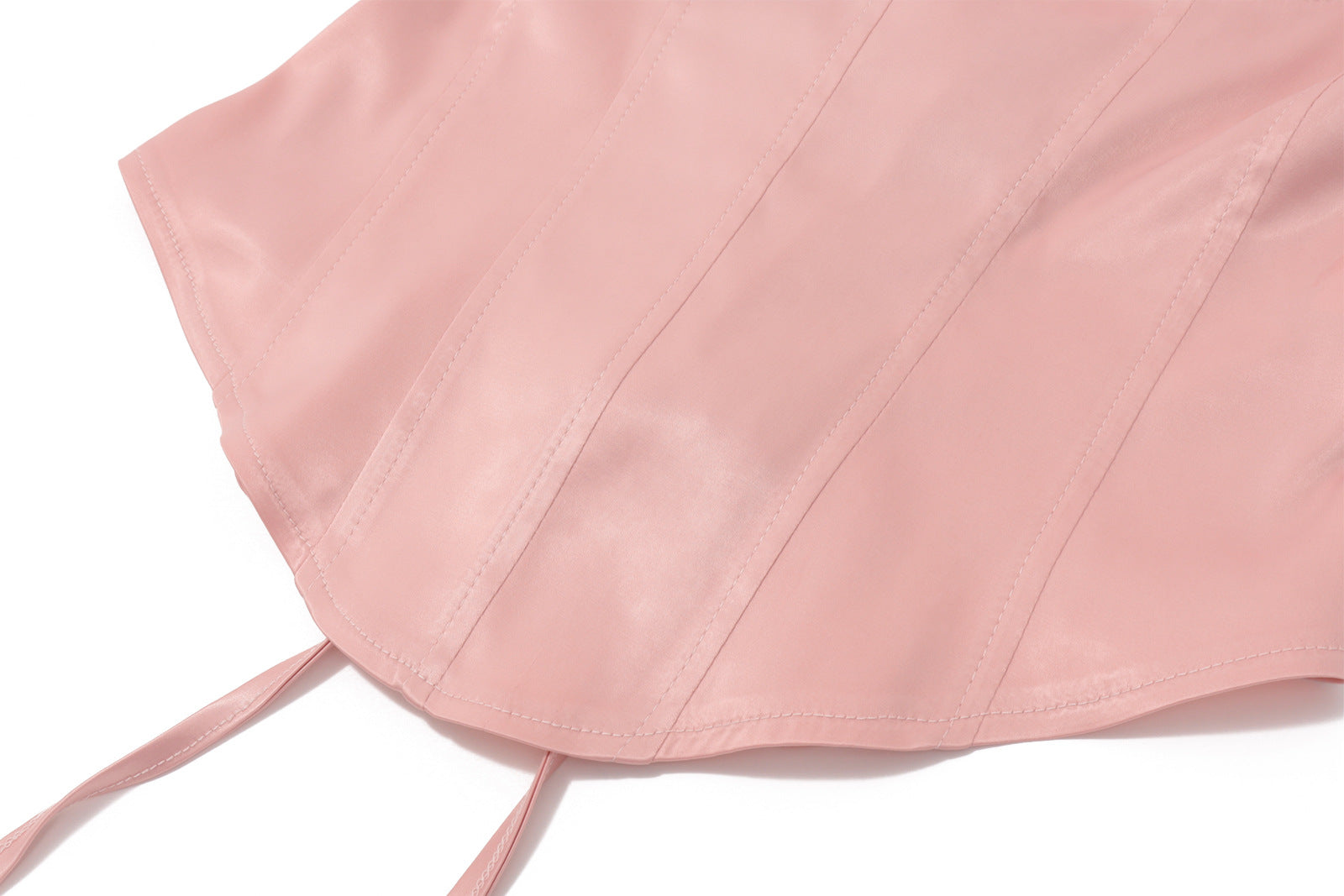 Elevated Blush Pink Satin Corset Cami Top - Fall & Holiday Party Ready