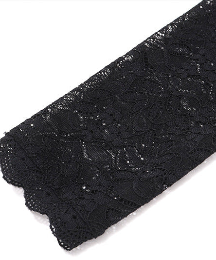 Dark Romance Lace Off-Shoulder Mini Dress - Your Chic Pick for Fall Nights & Holiday Parties