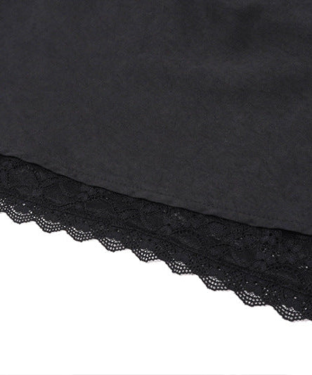 Dark Romance Lace Off-Shoulder Mini Dress - Your Chic Pick for Fall Nights & Holiday Parties