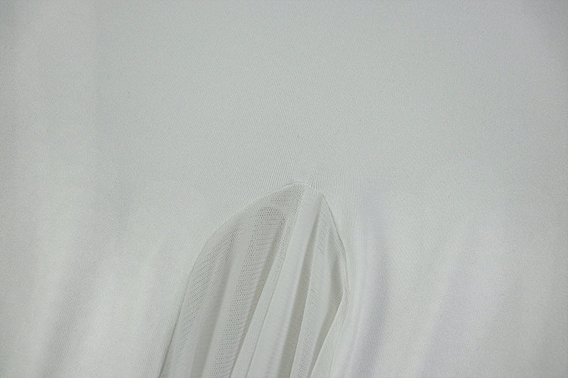 Elegant White Strapless Maxi Dress with Pleated Hem | Fall & Holiday Event Gown