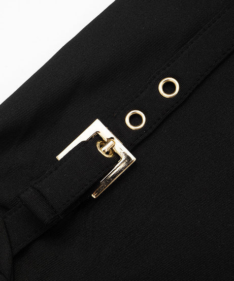 Effortless Chic: Black Draped Halter Cowl Neck Top – Your Fall Wardrobe Essential