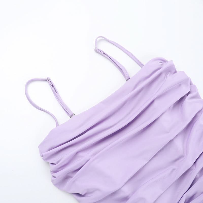 Alluring Black Ruched Ruffle Slit Maxi Dress - Your Go-To for Fall & Holiday Parties