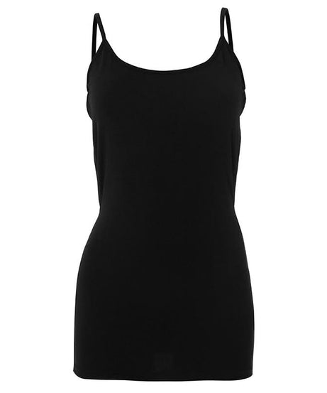 Effortless Chic Black Cami Mini Slip Dress - Versatile Fall & Holiday Essential for Women