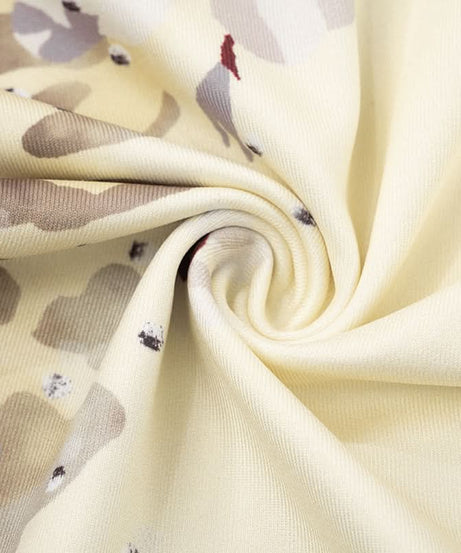 Wild Romance Asymmetric Leopard & Floral One-Shoulder Top - Fall Chic Style