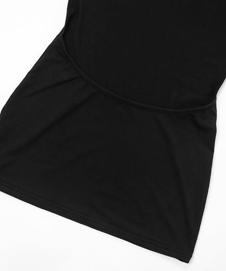 Effortless Chic Black Cami Mini Slip Dress - Versatile Fall & Holiday Essential for Women