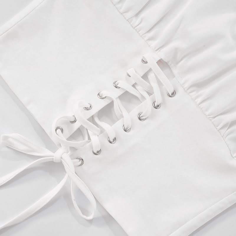 Effortless Fall Chic: Women's Mock Neck Dolman Sleeve Cotton Top with Ruched Waist