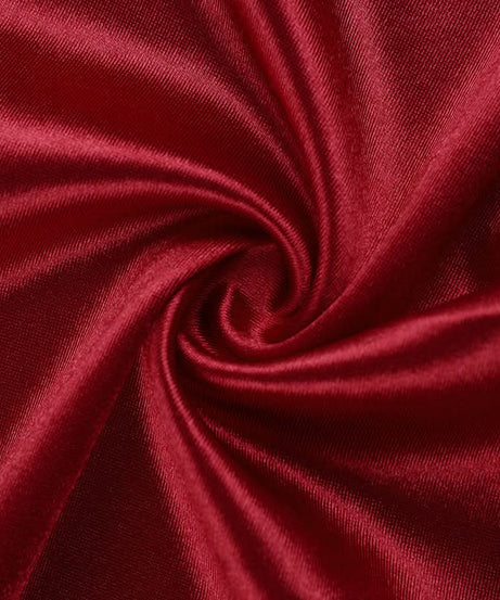 Lustrous Red Off-Shoulder Ruched Slit Maxi Gown | Your Showstopping Holiday & Gala Dress