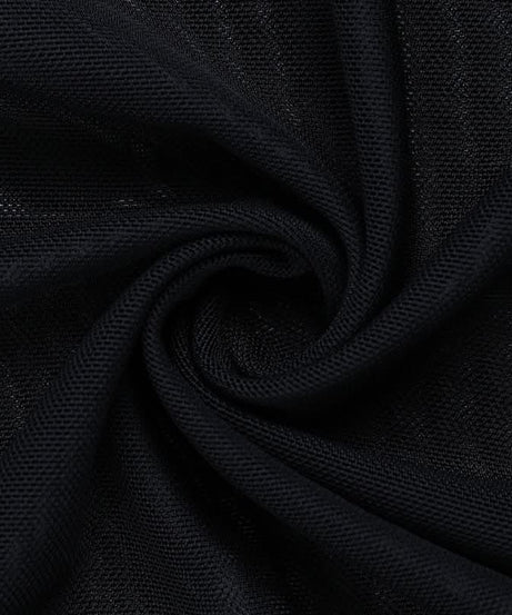 Midnight Raven Hooded Mesh Maxi Dress - Gothic Glamour for Halloween & Fall