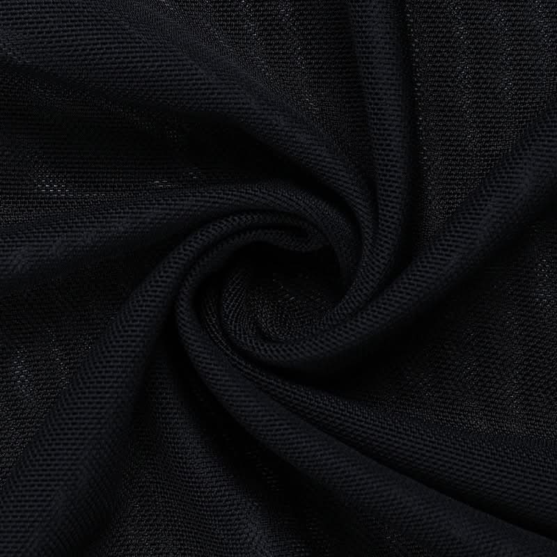 Midnight Raven Hooded Mesh Maxi Dress - Gothic Glamour for Halloween & Fall