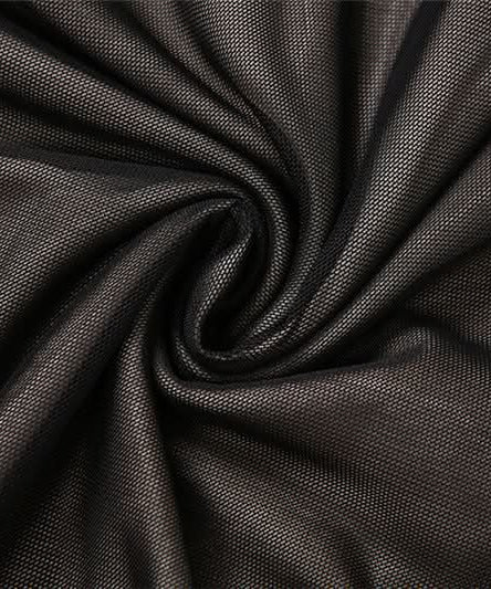 Fierce Faux Leather & Sheer Mesh Maxi Dress - Fall Party Glam