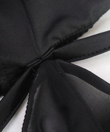 Sultry Black One-Shoulder Mesh Ruched Mini Dress - Your Fall & Holiday Party Statement