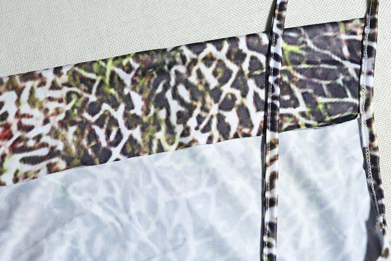 Glamorous Leopard Print Ruched Slit Maxi Dress – Perfect for Fall & Holiday Parties