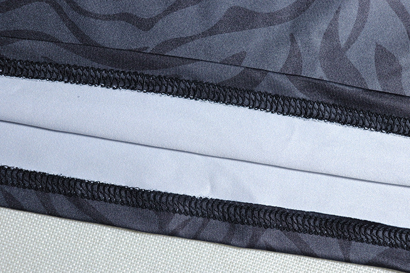 Sleek Black Zebra Print Cut-Out Bodycon Midi Dress – Daring Style for Fall Parties & Halloween