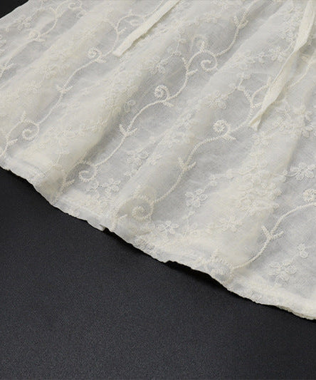 Enchanting Lace Halter Smocked Top - Romantic Boho Chic for Fall Layering & Escape