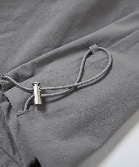 Women's Chic Fall Wide Leg Cargo Pants - Effortless Drawstring Streetwear Style