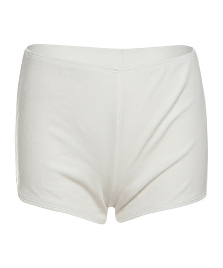 Butter-Soft White Low-Rise Lounge Shorts: Your Cozy Fall & Holiday Comfort Essential
