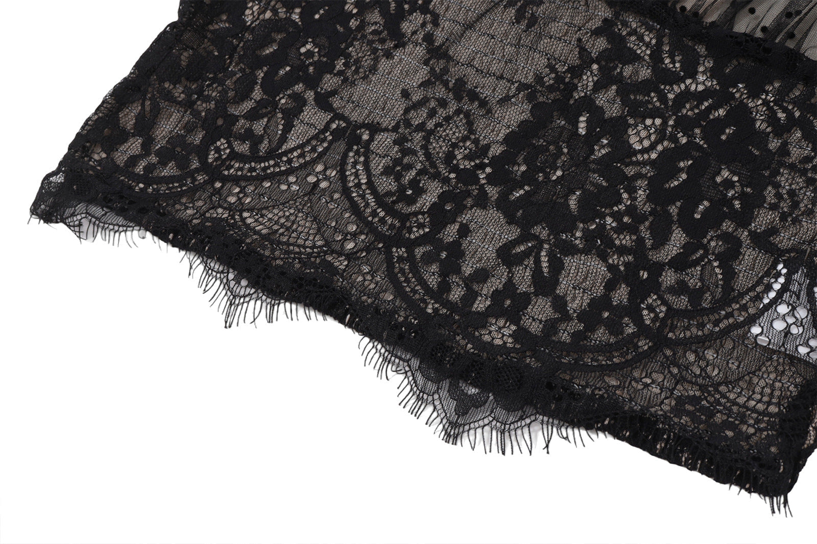 Fall's Must-Have: Elegant Black Polka Dot & Lace Cami Top – Layering Essential & Date Night Chic