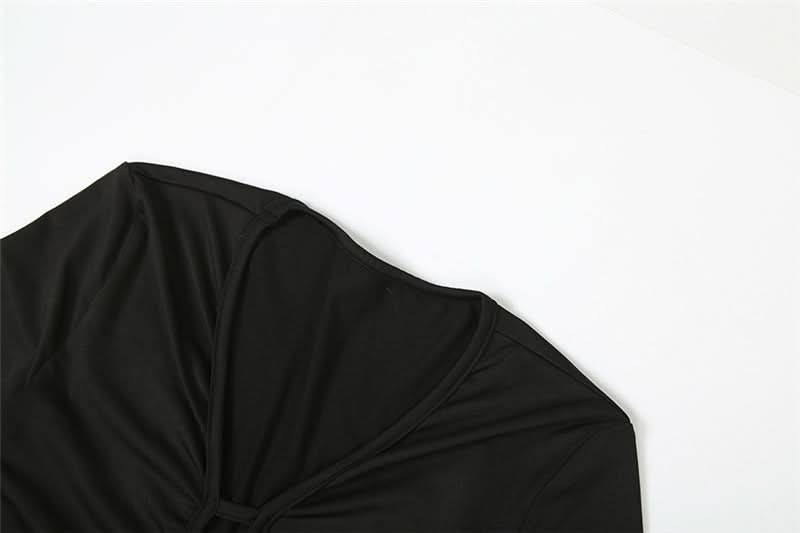 Effortless Chic Black Long Sleeve Henley Maxi Dress - Your Fall & Holiday Essential