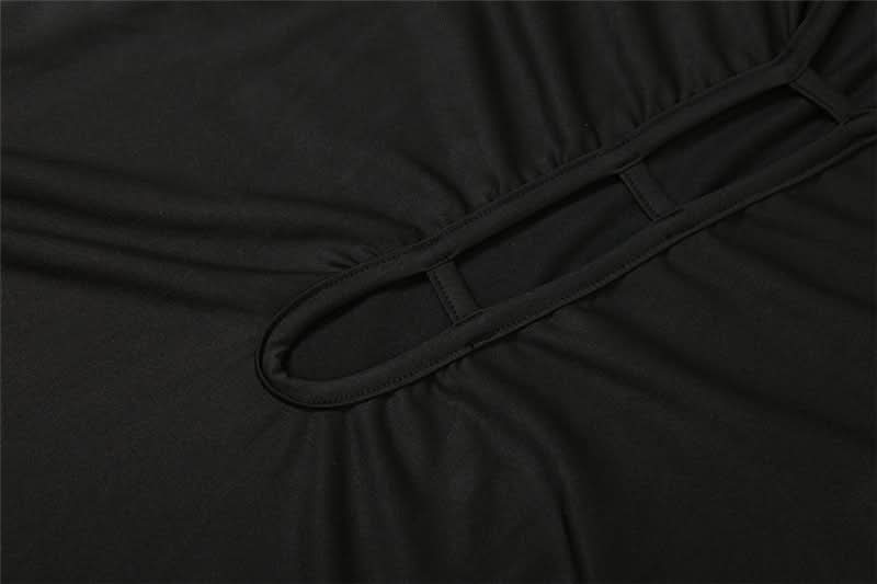 Effortless Chic Black Long Sleeve Henley Maxi Dress - Your Fall & Holiday Essential