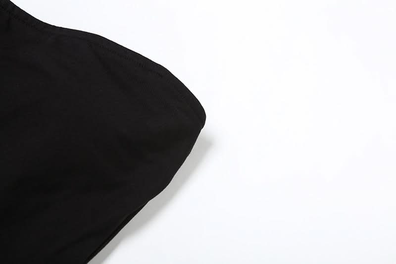 Effortless Elegance: The 'Ophelia' Asymmetric Black & White Maxi Dress – Strapless Gown with Draped Accents for Fall & Holiday Events