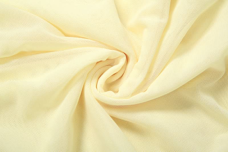 Goddess Chic: Ruched Bodycon Mini Dress with Detached Mesh Sleeves & Ethereal Drapes – Your Fall Party Essential