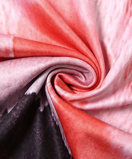 Fiery Abstract Print Long Sleeve Ruched Maxi Dress - Fall & Holiday Statement