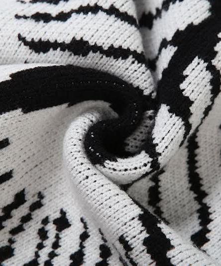 Art Deco Knit Halter Crop Top & Mini Skirt Set - Fall Party & Holiday Glam