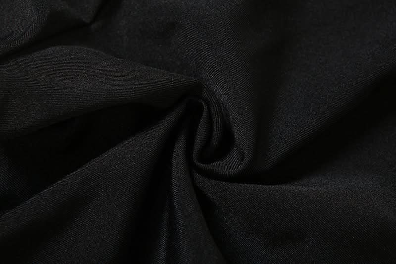 Sleek & Sassy Black Criss-Cross Cutout Jumpsuit - Your Ultimate Fall & Holiday Party Statement