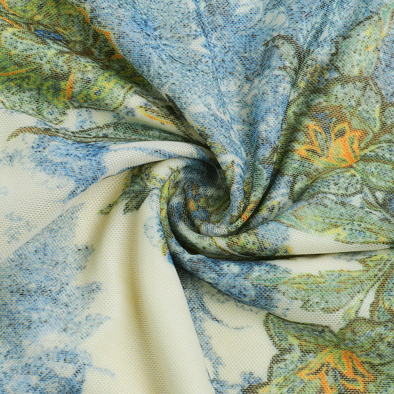 Enchanted Garden Floral Ruffle Maxi Dress - Your Fall Getaway & Transitional Style Essential