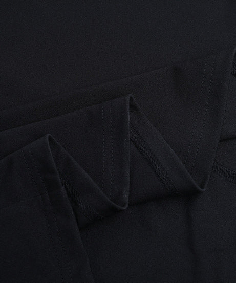 Bewitching Black Off-Shoulder Maxi Dress with Sheer Bell Sleeves - Elegant Fall & Holiday Party Style