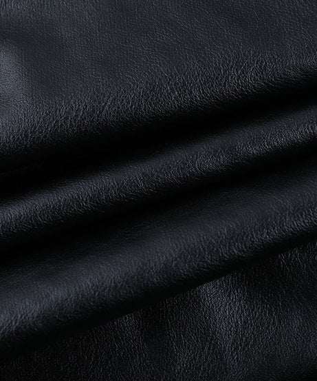 Women's Edgy Faux Leather Cropped Moto Jacket – Belted Fall Fashion Essential