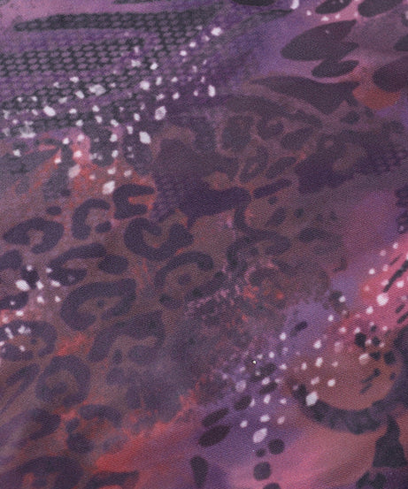 Sultry Plum Lace O-Ring Mini Slip Dress | Y2K Asymmetrical Fall Party Look