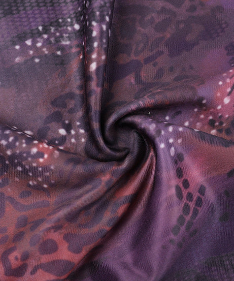 Sultry Plum Lace O-Ring Mini Slip Dress | Y2K Asymmetrical Fall Party Look