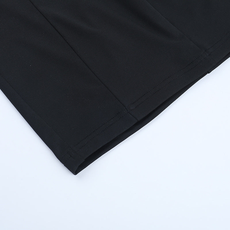 Elegant Black Lace Long Sleeve Bodycon Mini Dress - Fall & Holiday Party Perfect