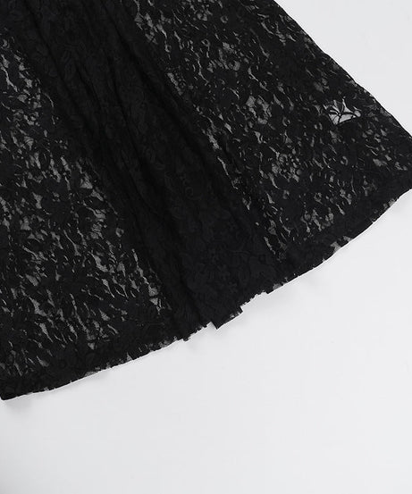 Sultry Black Lace Maxi Dress - Sheer Long Sleeve Bodycon Gown for Fall & Holiday Glamour