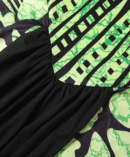 Serpent Chic Strapless Bodycon Mini Dress with Dramatic Tail – Your Fierce Fall & Halloween Statement