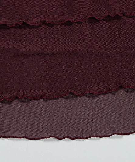 Stunning Merlot Ruched Cutout Maxi Dress - Your Go-To for Fall Galas & Holiday Soirees