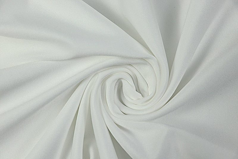 Head-Turning White Halter Cut-Out Ruched Mini Dress | Fall & Holiday Party Ready