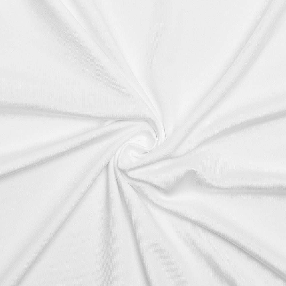 Elegant Winter White Ruched Bodycon Maxi Dress | Long Sleeve Draped V-Neck for Fall & Holiday Events