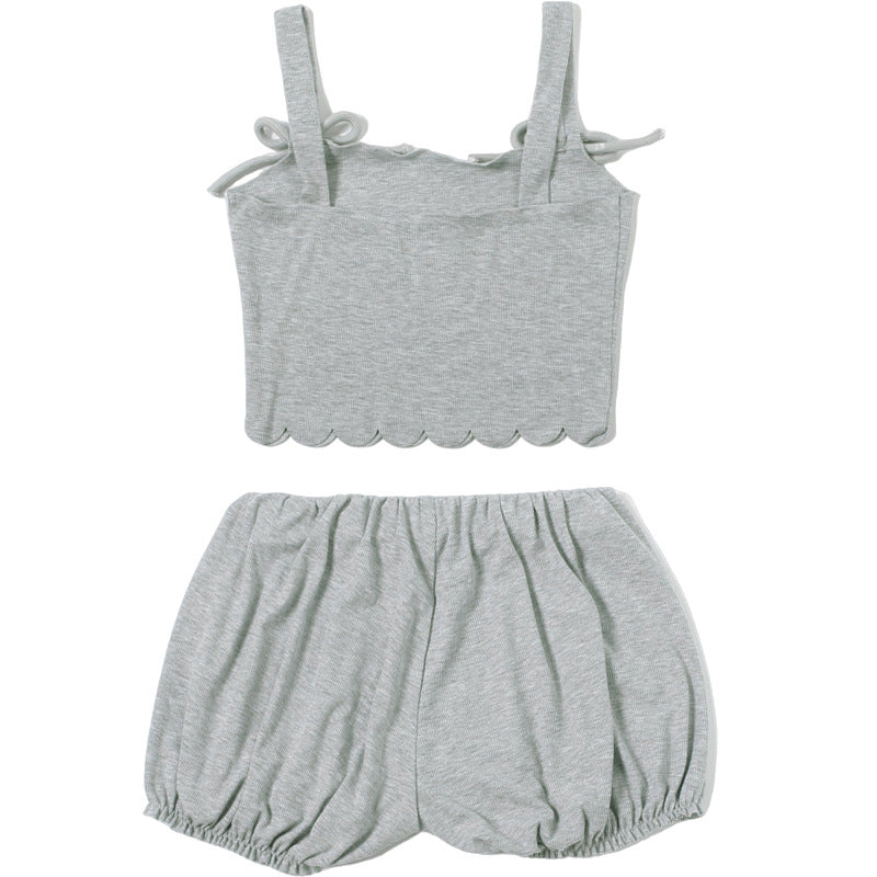 Cozy Chic Bowknot Square Neck Romper | Fall Bubble Shorts Loungewear