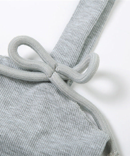 Cozy Chic Bowknot Square Neck Romper | Fall Bubble Shorts Loungewear