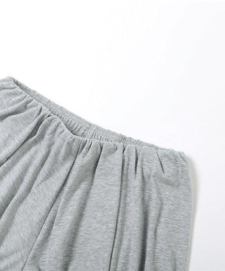 Cozy Chic Bowknot Square Neck Romper | Fall Bubble Shorts Loungewear