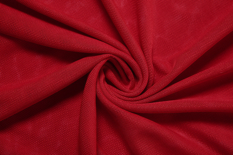 The Iconic Red Draped Asymmetric Statement Top – Your Fall & Holiday Event Must-Have