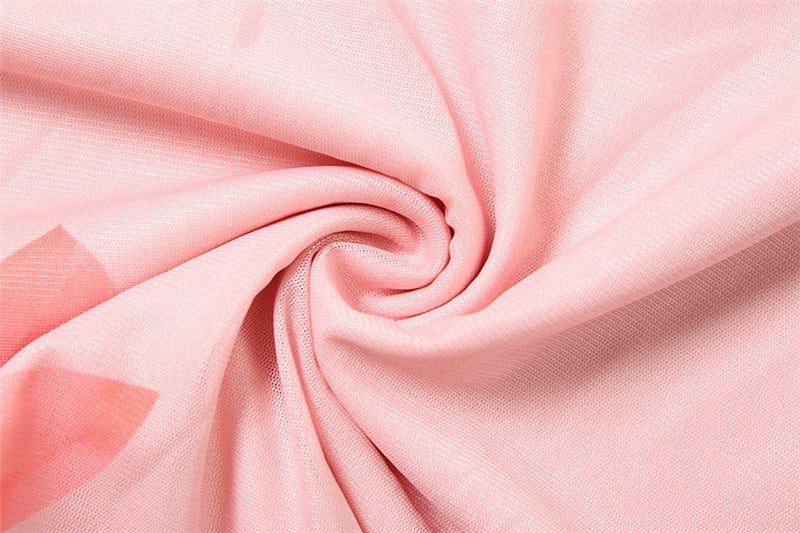 Pink Ruched High-Slit Mesh Maxi Skirt – Chic & Ready for Fall Parties & Getaways