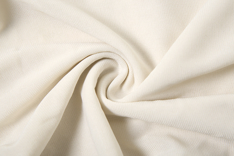 Boho Chic Tiered Ruffle Pants - Adjustable Tie-Waist Flowy Trousers | Cream Resort & Fall Getaway Style